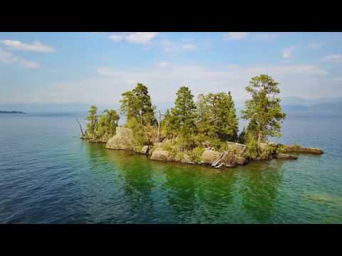 Video of the island just off the shore of the park. 