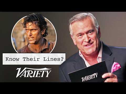 Does Bruce Campbell Know Lines From His Most Famous Movies?