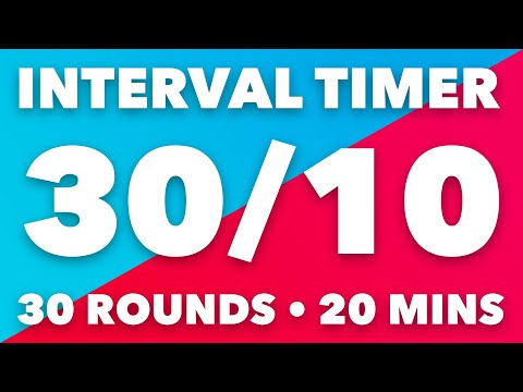 30 / 10 Second HIIT Interval Timer