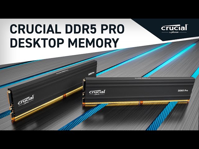 Ram Crucial Pro 32GB Kit (2x16GB) DDR5-5600 UDIMM Tản nhiệt