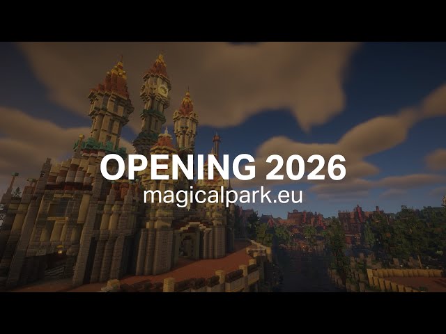 MagicalPark | A Minecraft Themepark Server Minecraft Map