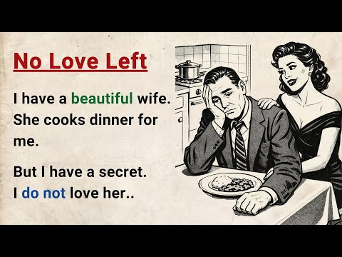Learn English through Stories Level 3 ⭐ No Love Left - Emotional English Story for Listening Practic