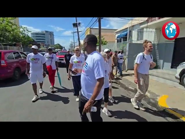 ‘Say no to colonisers’: Jamaicans protest in support of Cuban Gov’t