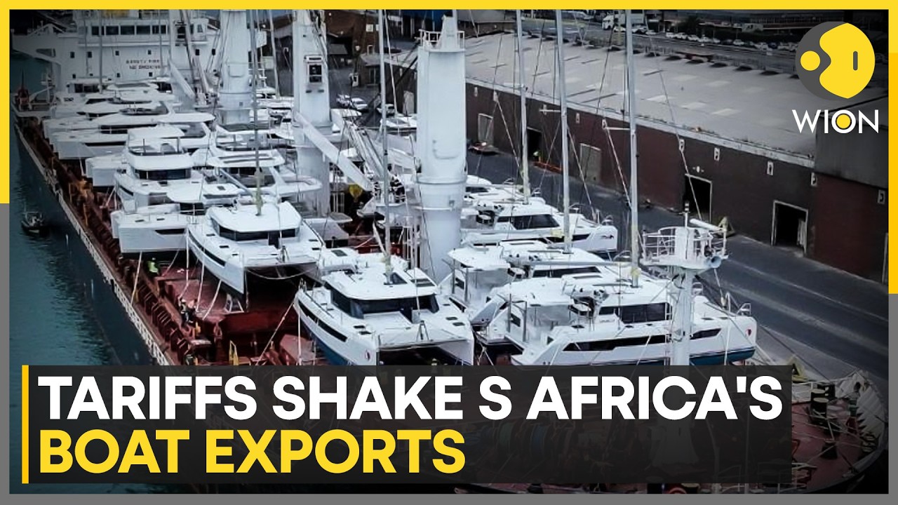 US Tariffs Rock South Africa’s Boat Export Industry | WION