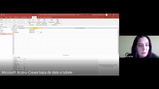 Microsoft Access Creare baza de date si tabele