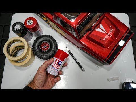 ORIGIN PRO - RC PAINT TUTORIAL Vanquish Origin Pro Body