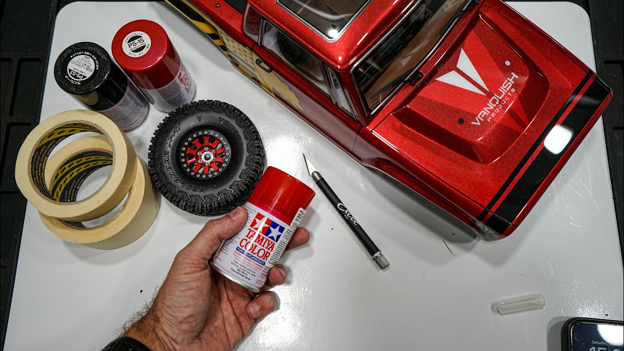 ORIGIN PRO - RC PAINT TUTORIAL Vanquish Origin Pro Body