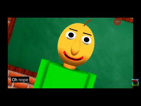 Monster school baldi and geometry dash