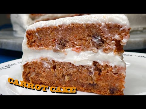 Carrot Cake (Vegan, Gluten Free)