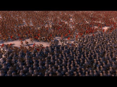 10000 SPARTANS vs 500 OLOG HAI - Ultimate Epic Battle Simulator
