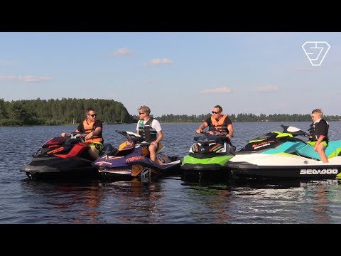 Antit Hartikainen ja Korhonen vesillä