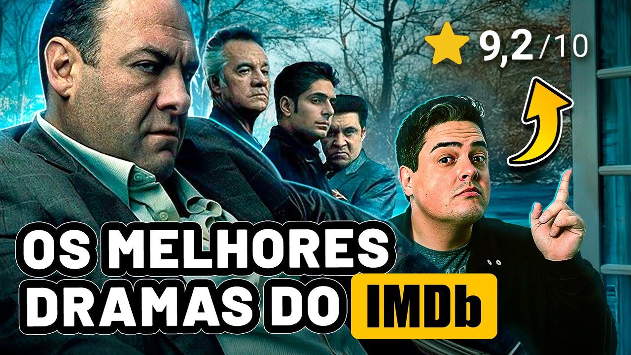 TOP 10 MELHORES SÉRIES DE DRAMA DO MUNDO SEGUNDO O IMDB