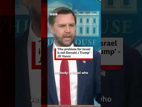 JD Vance criticises members of Israeli PM's cabinet for 
