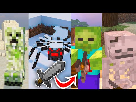 OMGcraft - Minecraft Tips & Tutorials! - Use This Amazing Texture Pack to Enhance Mobs in Minecraft!
