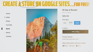 Google Sites: Set up a Store & Sell Products for FREE! (In-Depth Tutorial)