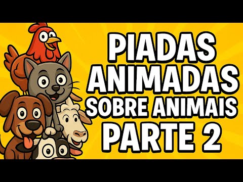 ANIMATED JOKES ABOUT ANIMALS PART 2 - COMEDIAN THIAGO DIAS