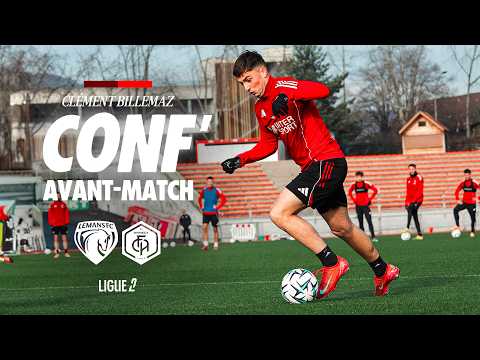 J26 - Clément Billemaz (conférence de presse d'avant match)