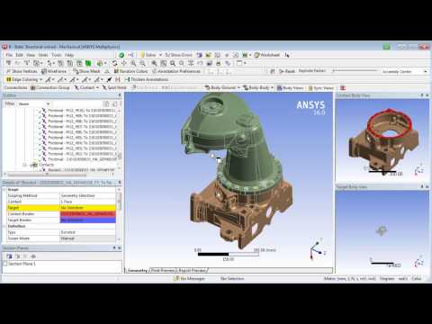 Simulating Bolted Assemblies with ANSYS