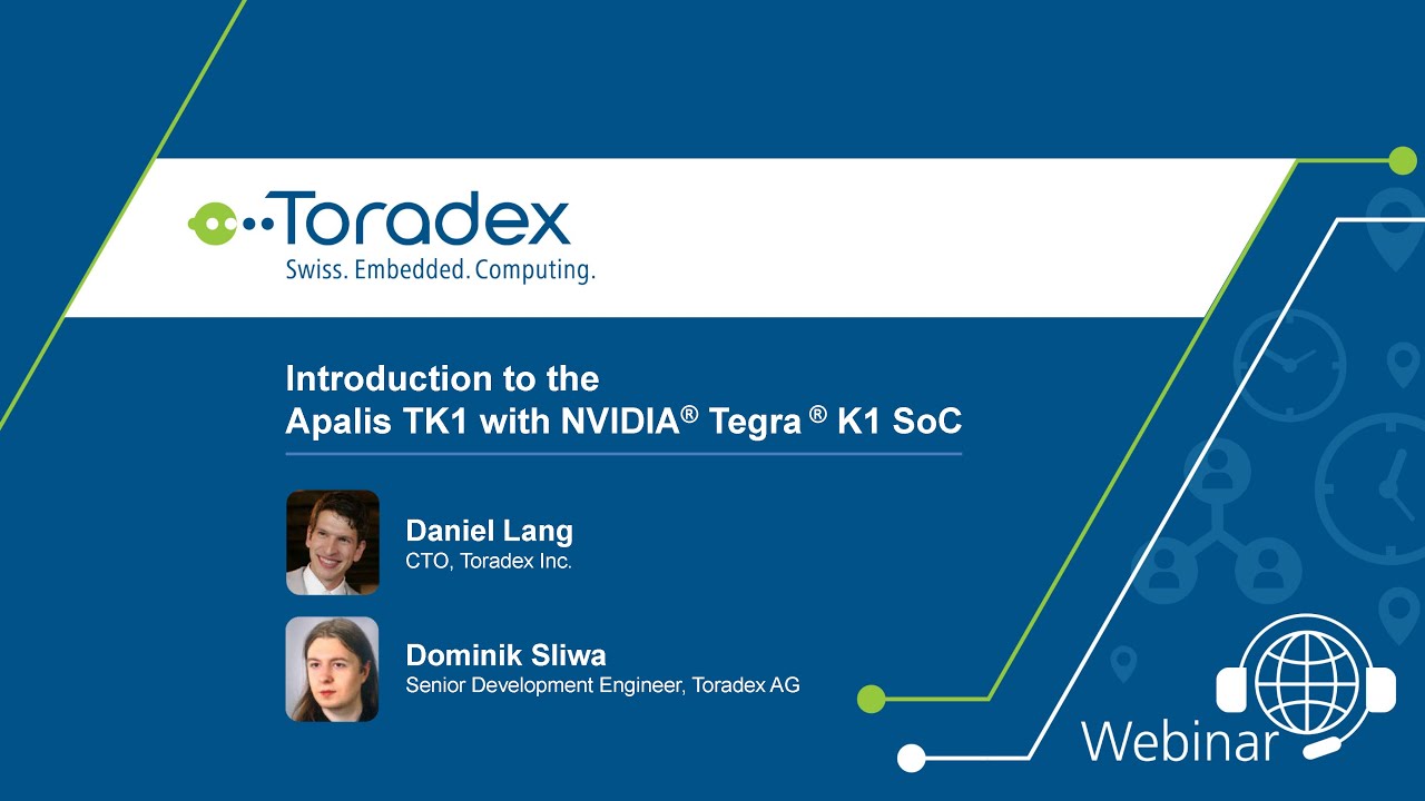 Webinar On-Demand: Introduction to the Apalis TK1 with NVIDIA® Tegra® K1 SoC