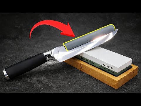 Never Buy a New Knife Again! The Easiest Way to Sharpen It Like a Razor and Save Thousands