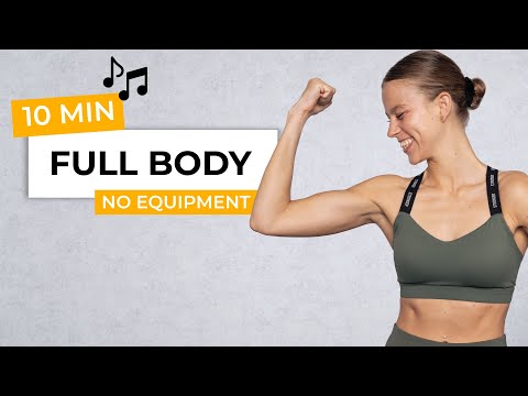 10 MIN FULL BODY STANDING BARRE WORKOUT | No Jumping | No Equipment