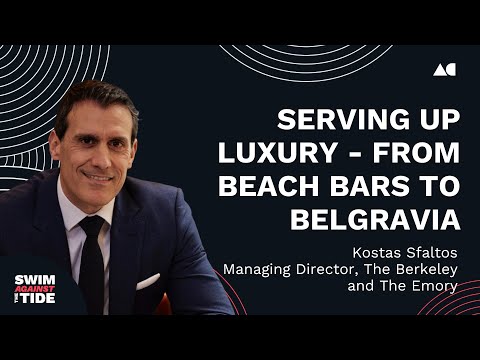Ep072 – Kostas Sfaltos, MD, The Berkeley & Emory Hotel | Serving up luxury | SATT