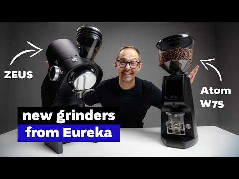 Eureka Atom W75 vs Eureka ZEUS: New Coffee Grinders in Action!