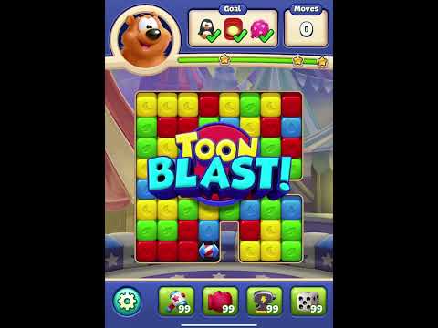 TOON BLAST Levels 3162 - 3168 [No Boosters]