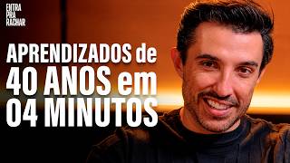 3 MAIORES APRENDIZADOS AOS 40 ANOS DE VIDA | Caio Carneiro