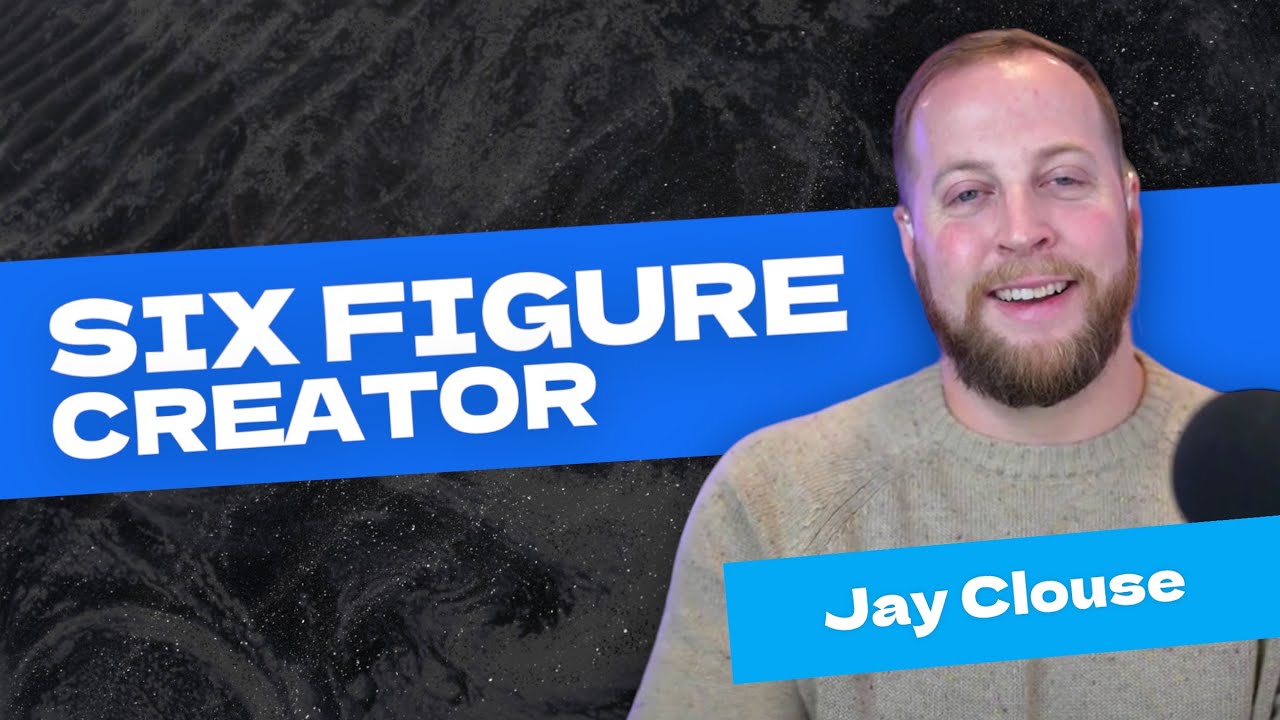 Building a 6-figure creator business - Jay Clouse, Creator Science