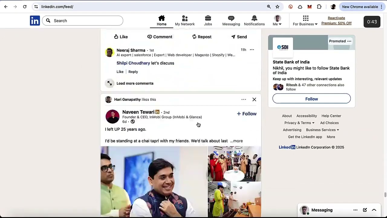 Stop Doom Scrolling | Chrome Extension