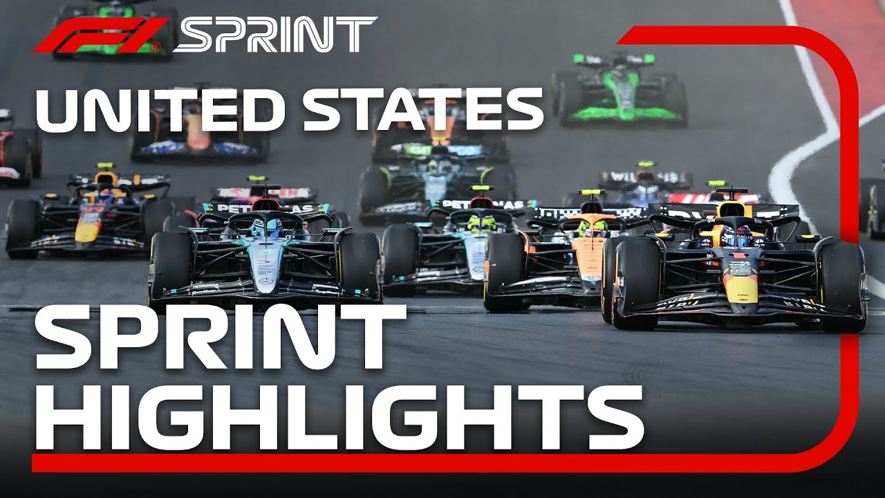 F1 Sprint Highlights | 2024 United States Grand Prix