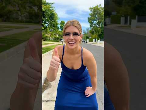 When she has long eyelashes