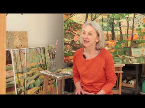 Elaine Kazimierczuk, landscape painter.