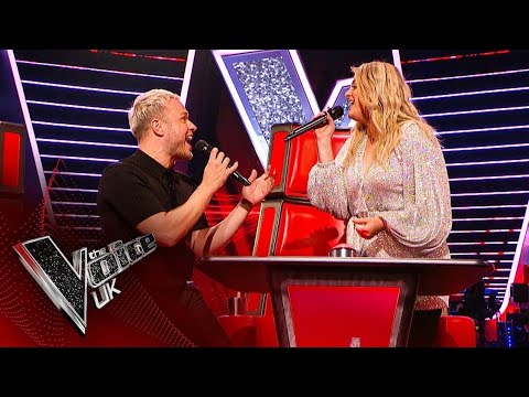 Meghan Trainor and Olly Murs' Surprise Duet! | Blind Auditions | The Voice UK 2020