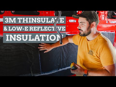 BEST VAN BUILD INSULATION? 3M Thinsulate & Low-E Reflective In Ford Transit
