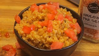 Vegan Mediterranean Inspired Quinoa - quinoa recipes - how to cook quinoa - healthy cooking