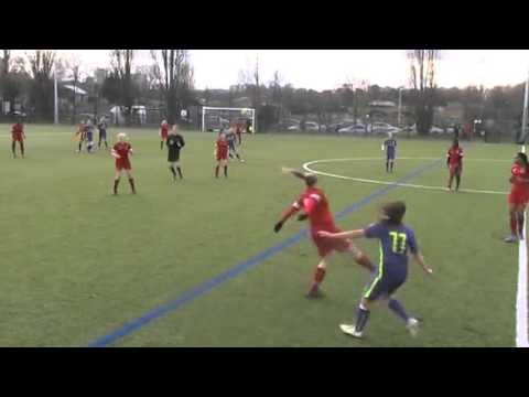 Barking Abbey Girls Academy v Oaklands College First Half 10.02.2016