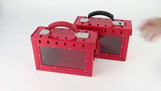 LK01-1 LK02-2 PORTABLE GROUP LOCK BOX