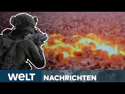KRIEG IN GAZA: "Operative Kontrolle" – Im Video! Israel sprengt Tunnelnetz der Hamas | WELT Stream