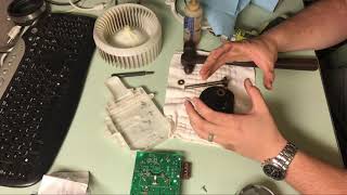 Toyota Sienna Blower Motor Noise Fix (Lubricate Bearings)