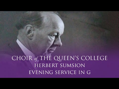 Herbert Sumsion – Evening Service in G
