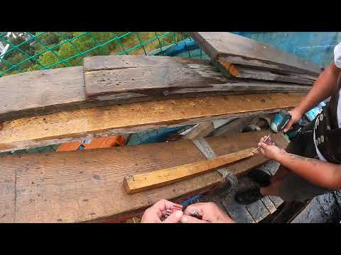 Schieferböcke abbauen - Teil 36 - 28.08.2025 - Schuppendeckung Wasserturm Paunsdorf