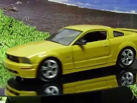 1:24 Maisto orange Ford Mustang GT high speed pursuit police car with working lights