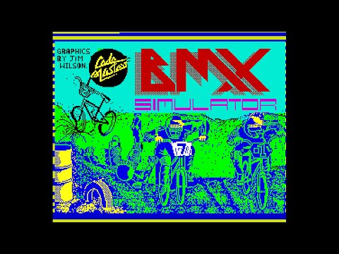 Sinclair ZX Spectrum Longplay - BMX Simulator