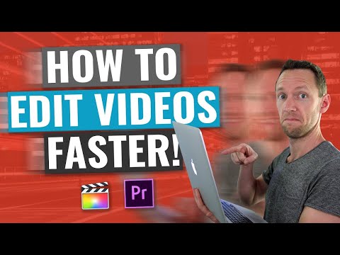 Edit Videos FASTER [The Ultimate Video Editing Process!] Video