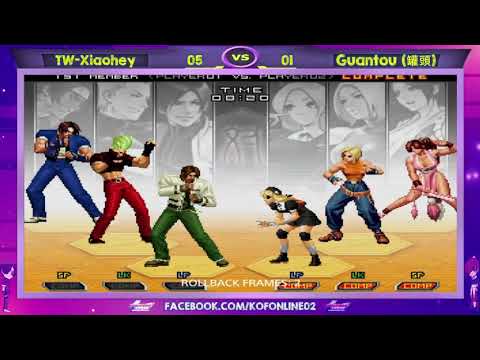 TW-Xiaohey Vs Guantou FT10 KOF 2002 UM - Strong Battle