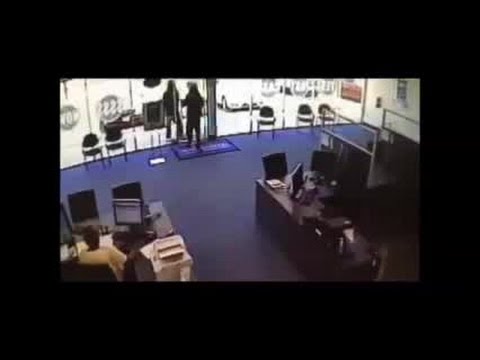 Surveillance video of Title Max robbery