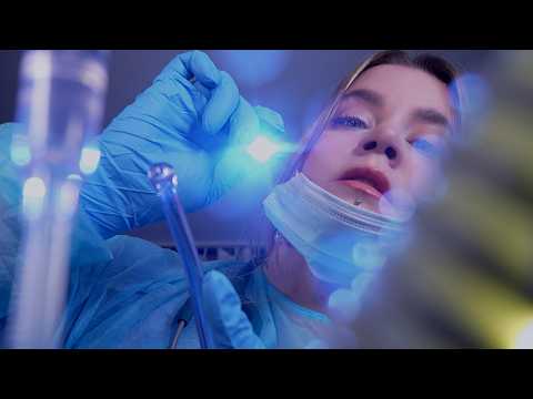 ASMR Full Body Medical Exam | You're in a Coma | Medical Roleplay