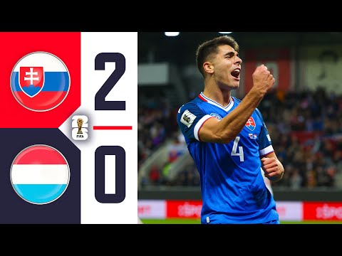 ⚽️ZOSTRIH GÓLOV I Slovensko 2:0 Luxembursko (Kvalifikácia MS 2026 ) I Muži A